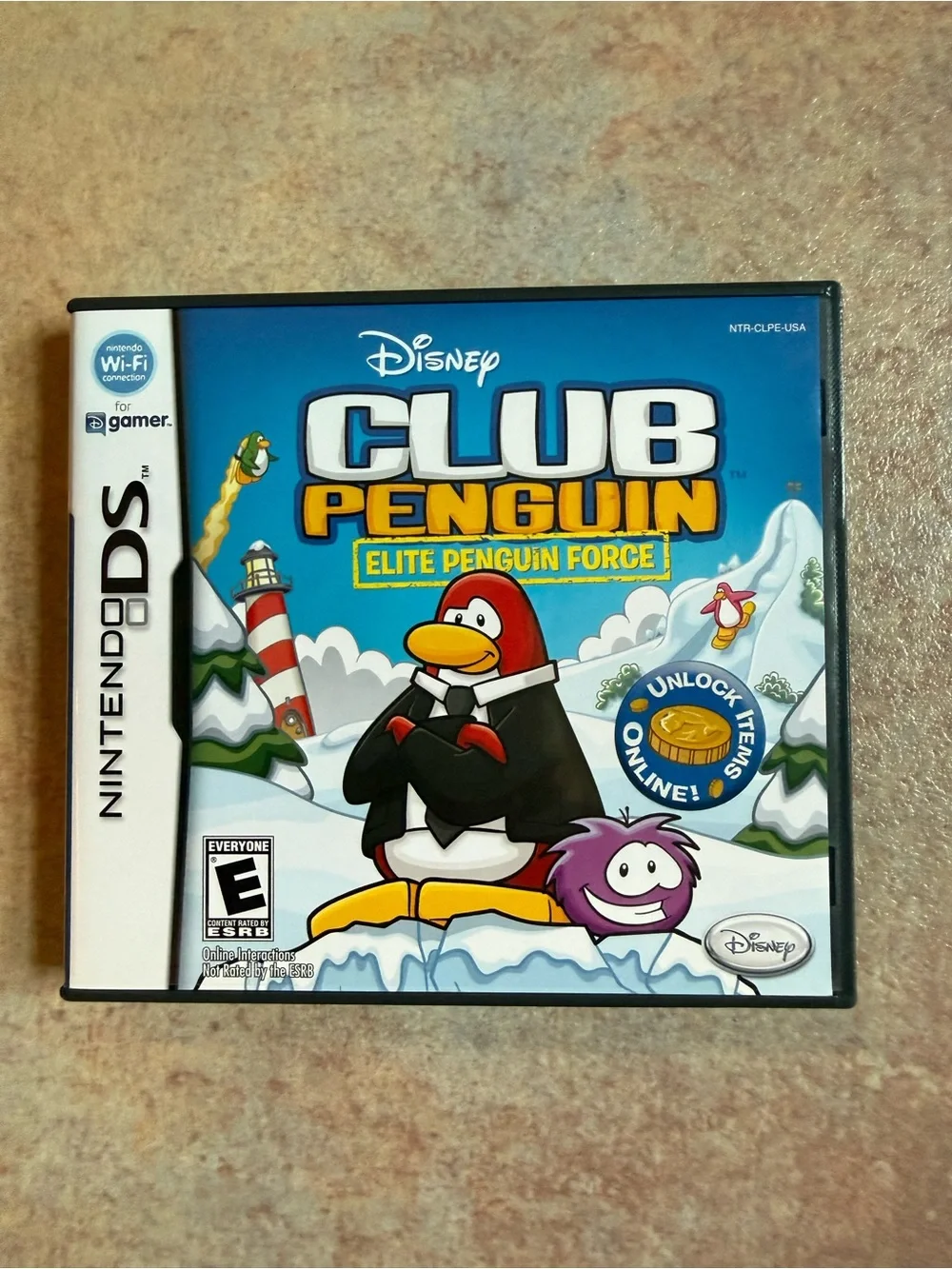 Disney Club Penguin: Elite Penguin Force - Blue Cover with Red Penguin